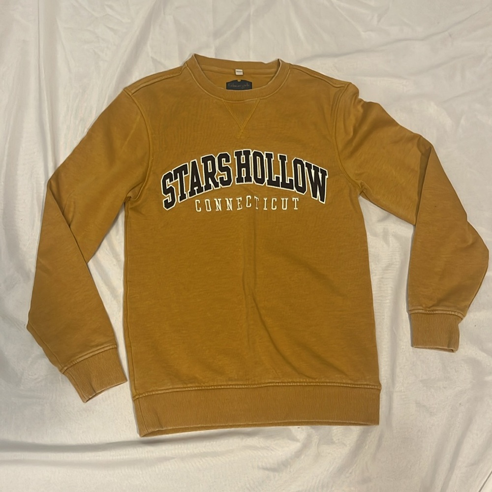 Gilmore Girls Yellow Sweatshirt Size XS